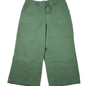 Universal Thread Wide Leg Crop Pants – Size 14/32S, Sage Green